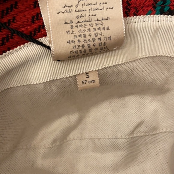 BNWT Authentic Gucci Hounds Tooth Wool Bucket Hat - Picture 6 of 14